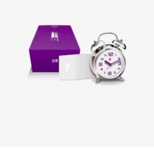 BTS Merch Box #9 Alarm Clock